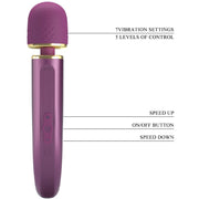 PRETTY LOVE - MASSAGER 7 VIBRATIONSMODI LILA