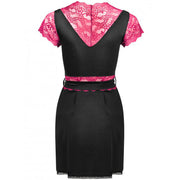 LIVCO CORSETTI FASHION - KUMIKO LC 90428 KLEID + HÖSCHE SCHWARZ L/XL