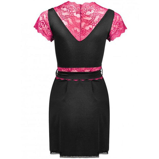 LIVCO CORSETTI FASHION - KUMIKO LC 90428 KLEID + HÖSCHE SCHWARZ L/XL