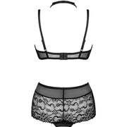 LIVCO CORSETTI FASHION - LINERA FÜR DIE SENSES-KOLLEKTION BH + PANTY SCHWARZ