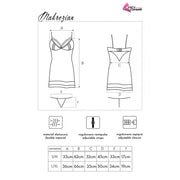 LIVCO CORSETTI FASHION - MAKREZIAN LC 90545 HEMD + HÖSCHE SCHWARZ L/XL