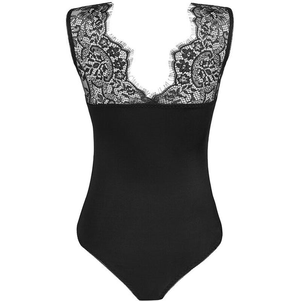 LIVCO CORSETTI FASHION - MUDIENIN LC 90654 SCHWARZER BODY S/M