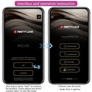 PRETTY LOVE - BILLY VIBRATIONSFERNBEDIENUNG LILA KOSTENLOSE APP