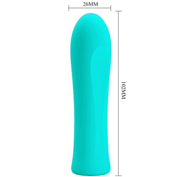 PRETTY LOVE - ALFREDA SUPER POWER VIBRATOR WASSERGRÜN