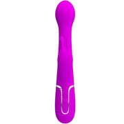PRETTY LOVE - DEJON RABBIT VIBRATOR 3 IN 1 MULTIFUNKTIONSVIOLETT
