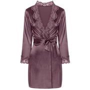 LIVCO CORSETTI FASHION - JACQUELINE LC 90249 KLEID + HEMD + HÖSCHE VIOLETT S/M