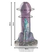 EPIC - BASILISK DILDO DOPPELT SCHUPPIG VERGNÜGEN, KLEINE GRÖSSE