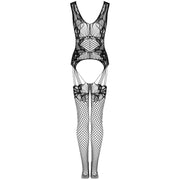 LIVCO CORSETTI FASHION - JULOVE BODYSTOCKING SCHWARZ EINE GRÖSSE