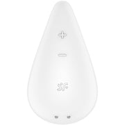 SATISFYER - DEW DROP VIBRATOR AUFLEGEN WEISS