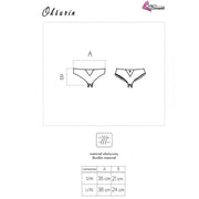 LIVCO CORSETTI FASHION - OKSURIN PANTY SCHWARZ MIT SCHRITTFREIEN RMELN