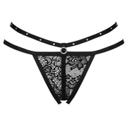 LIVCO CORSETTI FASHION - NOMADE TANGA MIT SCHRITTFREIEN SCHWARZ