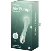 SATISFYER - AIR PUMP VIBRATOR 3 AUFBLASBARER G-PUNKT MINT