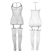 SUBBLIME - 951955 GLNZENDER NETZ-BODYSTOCKING EINE GRÖSSE