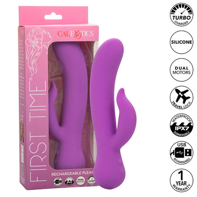 CALEXOTICS - FIRST TIME VIBRATOR PLEASER WIEDERAUFLADBAR LILA