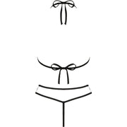 LIVCO CORSETTI FASHION - JIMENA LC 20216 BH + STRING SCHWARZ EINE GRÖSSE