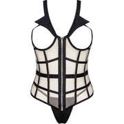 LIVCO CORSETTI FASHION - LAURA LC 20215 KORSETT + STRING L/XL