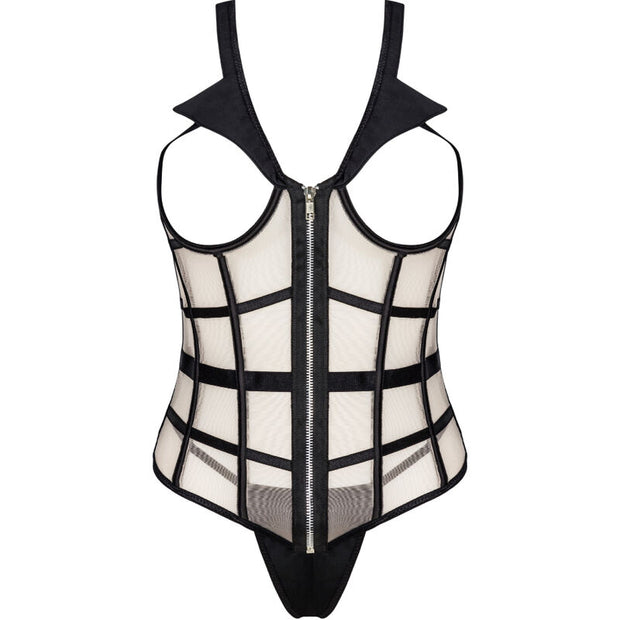LIVCO CORSETTI FASHION - LAURA LC 20215 KORSETT + STRING L/XL