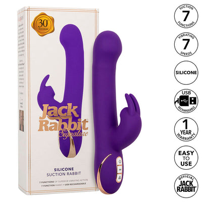 CALEXOTICS - JACK RABBIT VIBRATOR UND STIMULATOR 7 VIBRATIONSSTUFEN UND STIMULIERENDE WELLEN BLAU