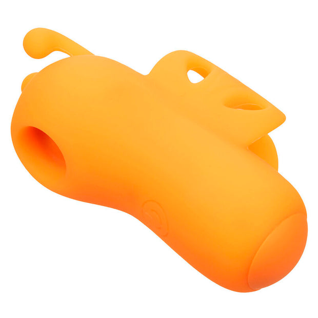 CALEXOTICS - NEON VIBES DER BUZZING VIBE FINGERSTIMULATOR 10 VIBRATIONEN ORANGE