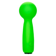 CALEXOTICS - NEON VIBES THE BUBBLY VIBE MINI-MASSAGER 10 VIBRATIONEN GRÜN