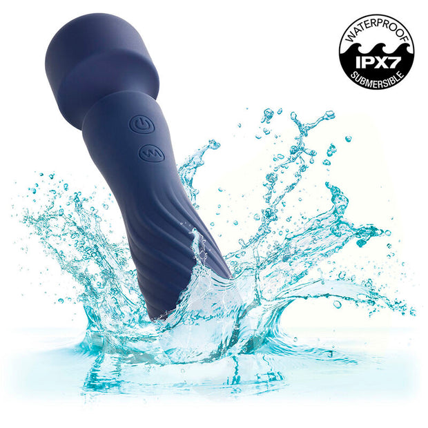 CALEXOTICS - CHARISMA MYSTIQUE MASSAGER DOPPELMOTOR 12 FUNKTIONEN 20,5 CM X 4,5 CM LILA