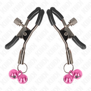 KINK - DOPPELGLÖCKCHEN-NIPPELKLAMMER ROSA 6 CM