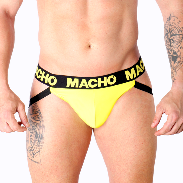 MACHO - MX25A JOCK LYCRA GELB M