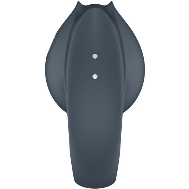 SATISFYER - PERFECT PAIR 2 MULTIVIBRATOR 2 IN 1 PENISRING UND FINGERSTIMULATOR GRAU
