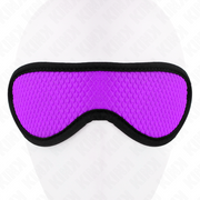 KINK - SCHUPPENTEXTURBANDAGE MIT VIOLETT ÜBERZOGENEM RAND 20 x 7 CM