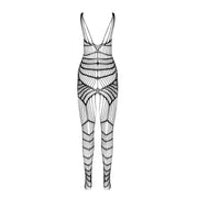 PASSION - BS 102 BODYSTOCKING SCHWARZ EINE GRÖSSE