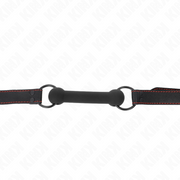 KINK - KNOCHENGAG MIT KUNSTLEDERGURT SCHWARZ VERSTELLBAR 41-57 CM