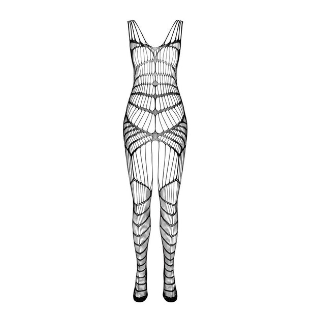 PASSION - BS 102 BODYSTOCKING ROT EINE GRÖSSE