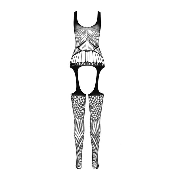 PASSION - BS 106 BODYSTOCKING WEISS EINE GRÖSSE