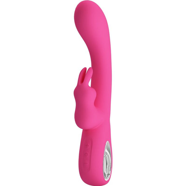 PRETTY LOVE - NOVAK RABBIT VIBRATOR 12 VIBRATIONEN ROSA
