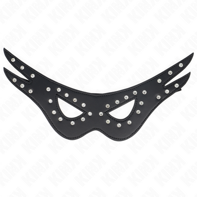 KINK - SEXY KUNSTLEDERMASKE MODELL 2 27 x 13 CM