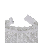 SUBBLIME - 953850 SPITZEN-BODYSUIT WEISS S/M