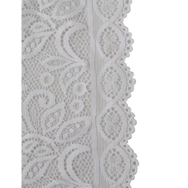SUBBLIME - 953850 SPITZEN-BODYSUIT WEISS S/M