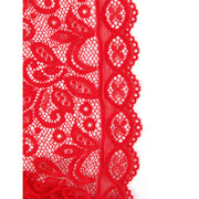 SUBBLIME - 953874 BODYSUIT MIT OFFENEN CUPS ROT S/M