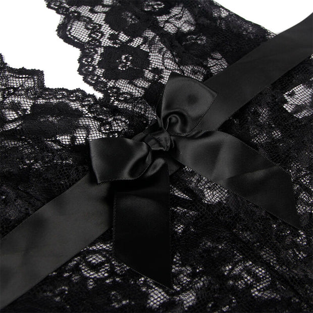 SUBBLIME - 930882 SEXY BODY MIT RÜSCHEN SCHWARZ L/XL