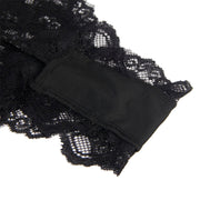 SUBBLIME - 930882 SEXY BODY MIT RÜSCHEN SCHWARZ L/XL
