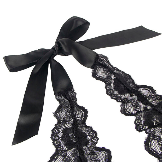SUBBLIME - 930882 SEXY BODY MIT RÜSCHEN SCHWARZ L/XL