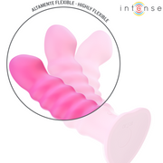INTENSE - CINDY VIBRATOR GRÖSSE L SPIRALDESIGN 10 VIBRATIONEN ROSA FERNBEDIENUNG