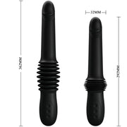 PRETTY LOVE - PAZUZU VIBRATOR 3 STOSSMODI SCHWARZ