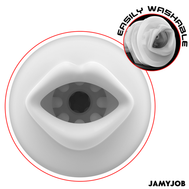 JAMYJOB - BLAZE AUTOMATISCHER MUNDMASTURBATOR 5 MODI STIMULIERENDE WELLEN UND VIBRATION