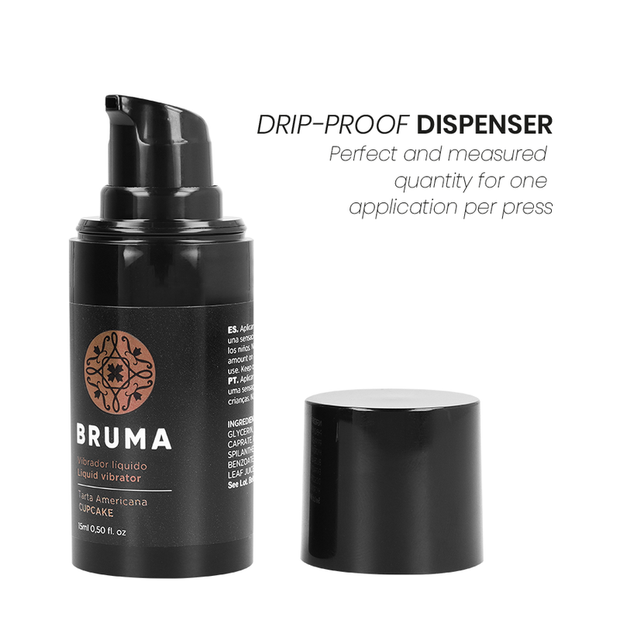 BRUMA - FLÜSSIGER VIBRATOR ULTRA GLEITEND CUPCAKE 15 ML