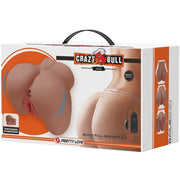 CRAZY BULL - MILA VIBRATOR BUTT MIT REALISTISCHER VAGINA UND ANUS FLESH CONTROL FERNBEDIENUNG