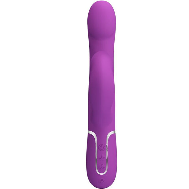 PRETTY LOVE - 4 IN 1 MULTIFUNKTIONSVIBRATOR & STIMULATOR LILA