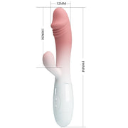 PRETTY LOVE - SNAPPY RABBIT VIBRATOR 30 VIBRATIONEN ROSA