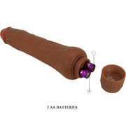 BAILE - DRYAD REALISTISCHER VIBRATOR 25 CM MULATTE