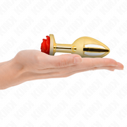 KINK - PLUG ANAL GOLD ROSE ROT GRÖSSE L